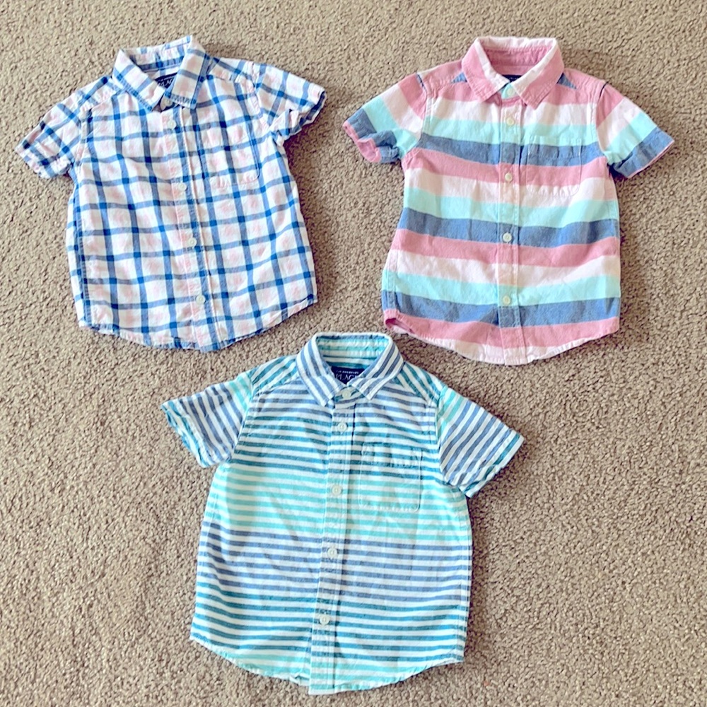 The Children’s Place button down shirts size 3T